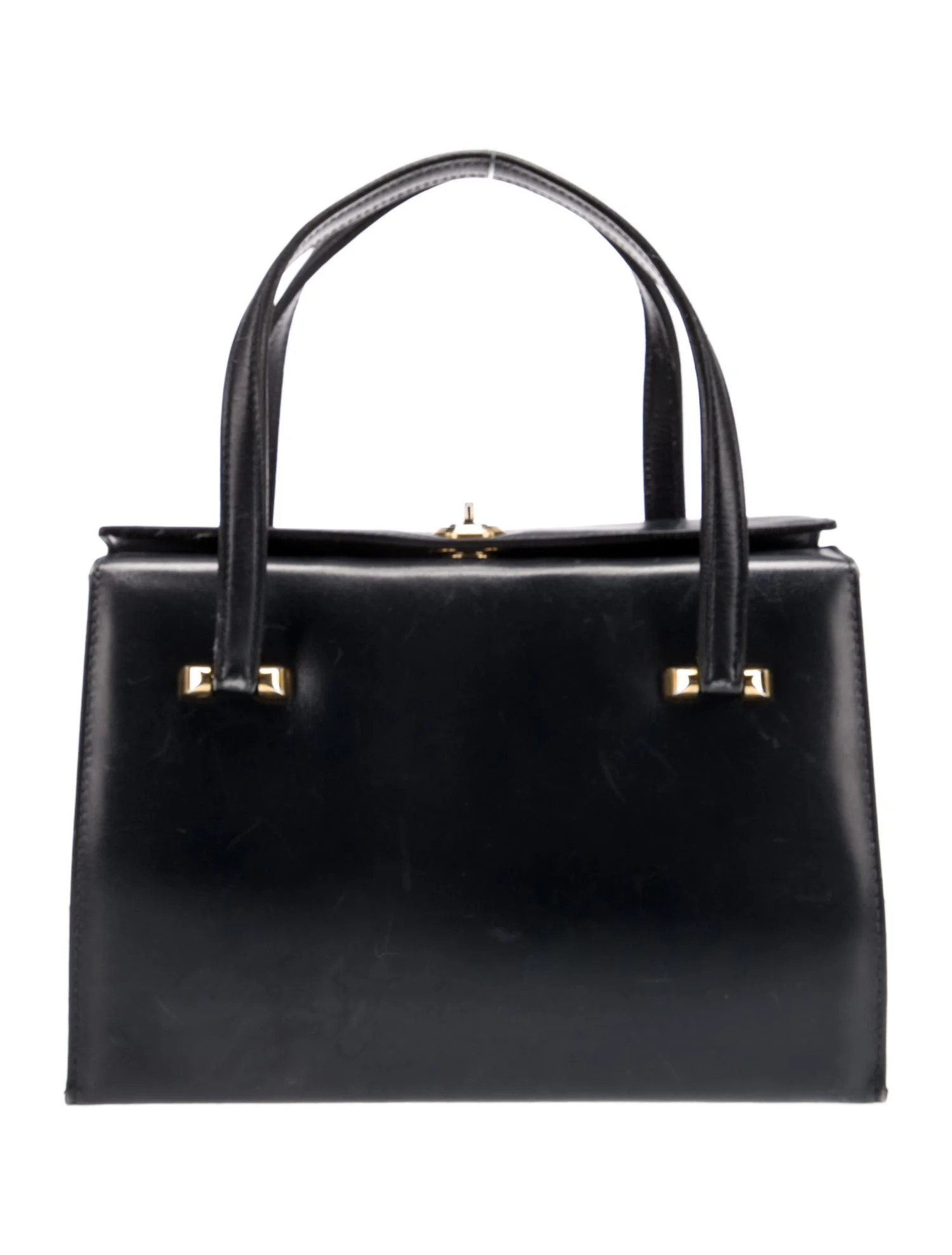 Leather Top Handle Bag | The RealReal