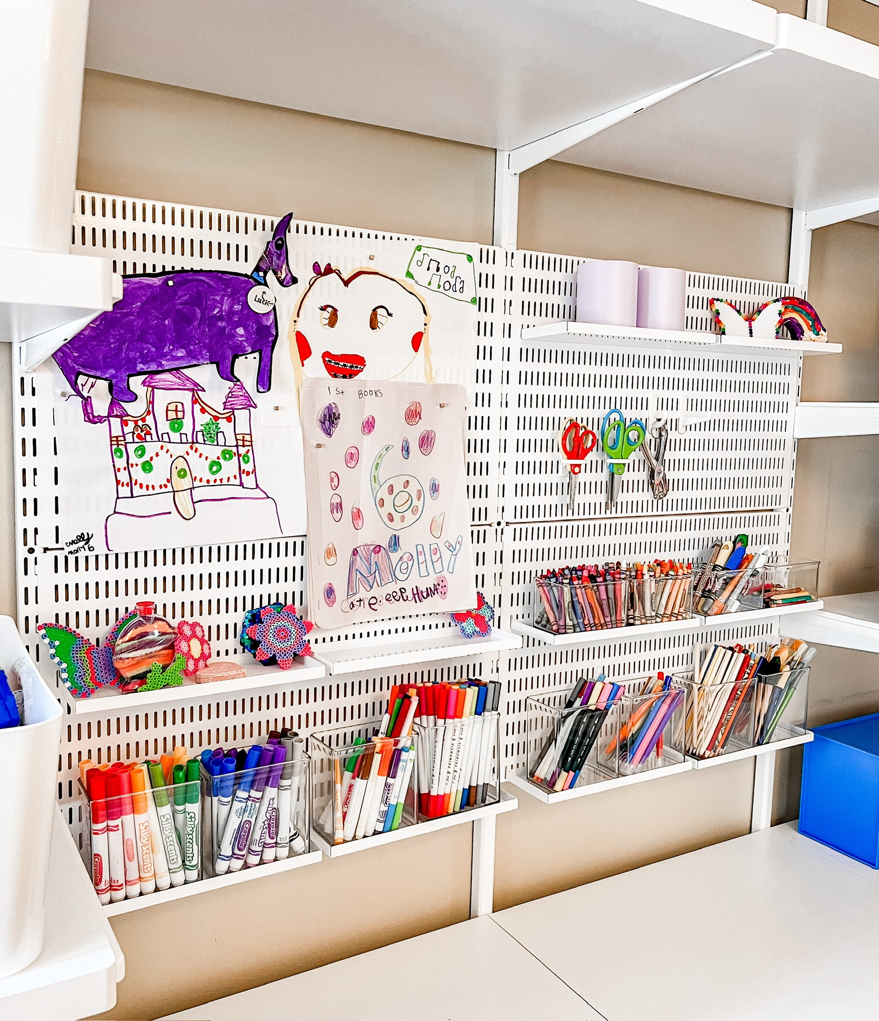 The ultimate kids crafting station!
✂️✏️🎨🖌️🖼️🧶

#LTKfamily #LTKhome #LTKkids