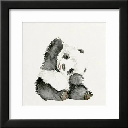 Baby Panda I Animal Watercolor Framed Print Wall Art By Melissa Wang | Walmart (US)