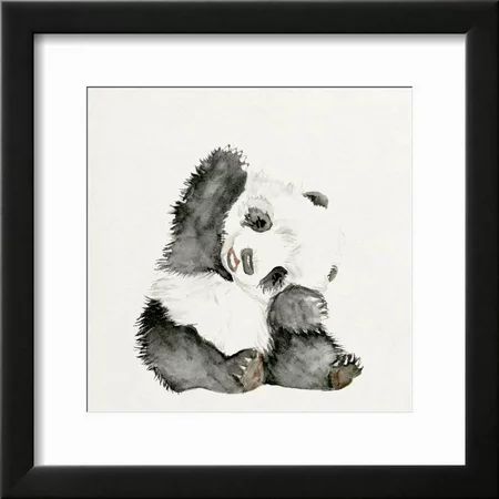 Baby Panda I Animal Watercolor Framed Print Wall Art By Melissa Wang | Walmart (US)