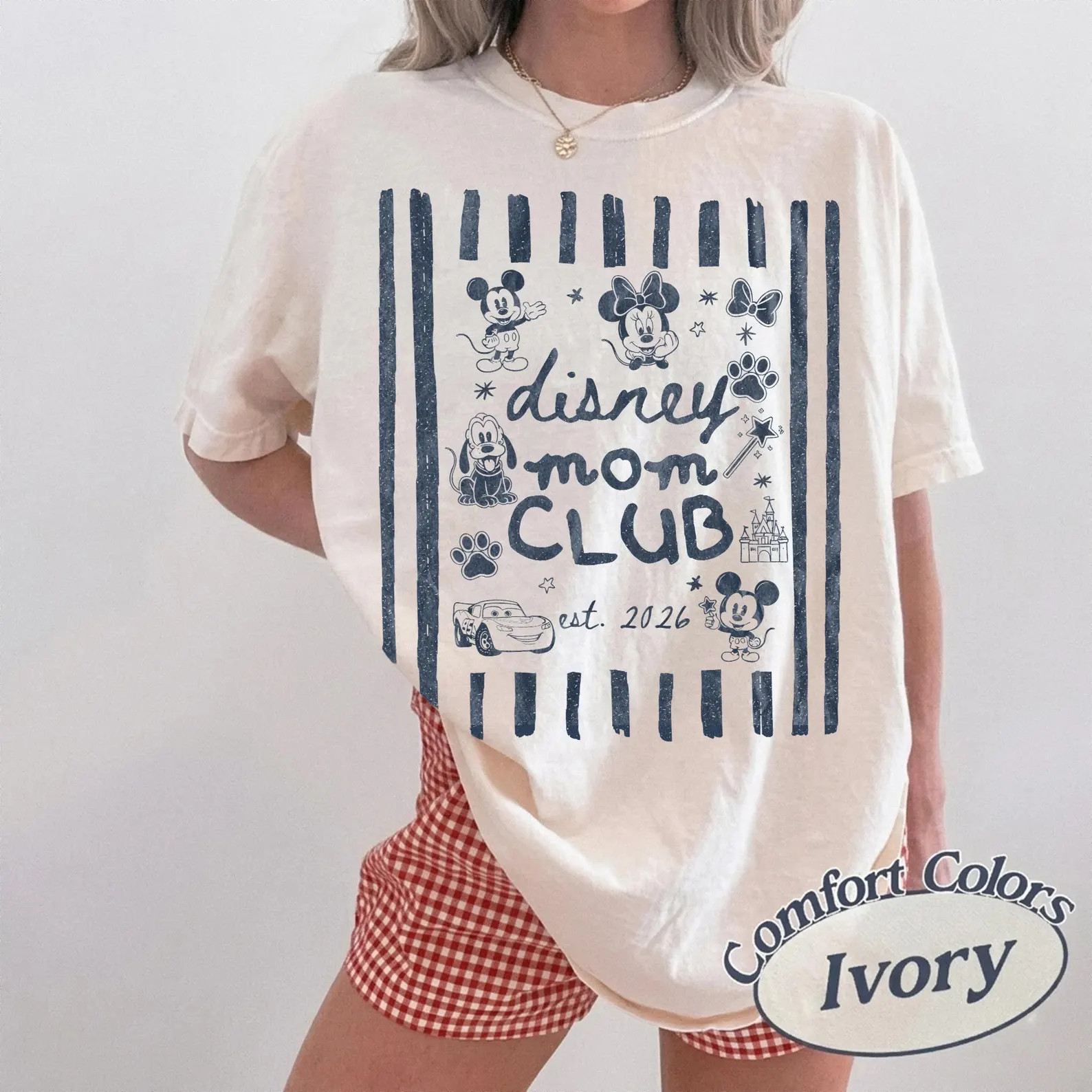 Disney Mom Club Shirt, Mickey Mom Comfort Colors Tee, Trendy Motherhood Shirt, Cute Mickey Mama G... | Etsy (Global)
