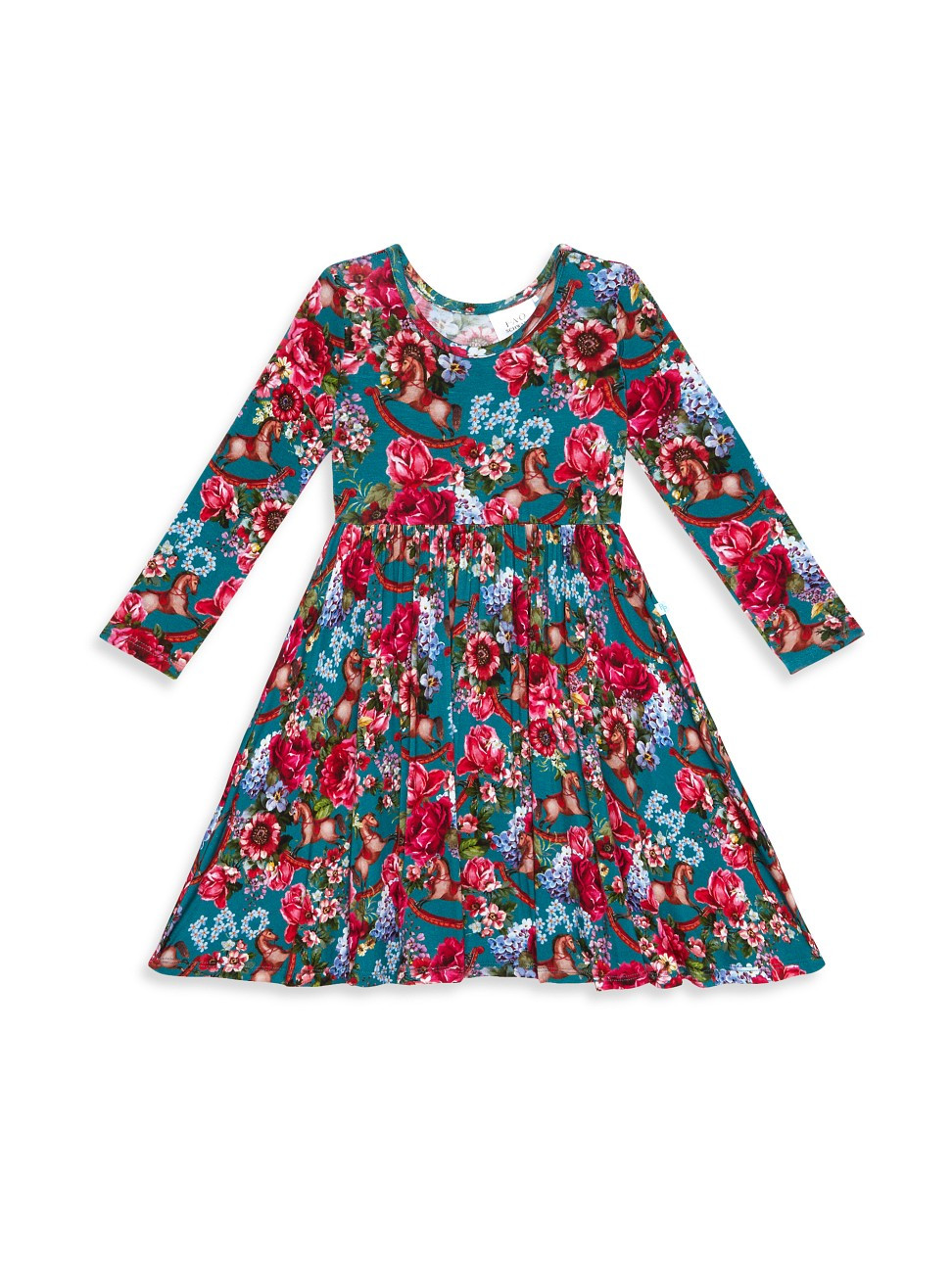 Little Girl's & Girl's FAO x Posh Peanut Floral Twirl Dress | Saks Fifth Avenue