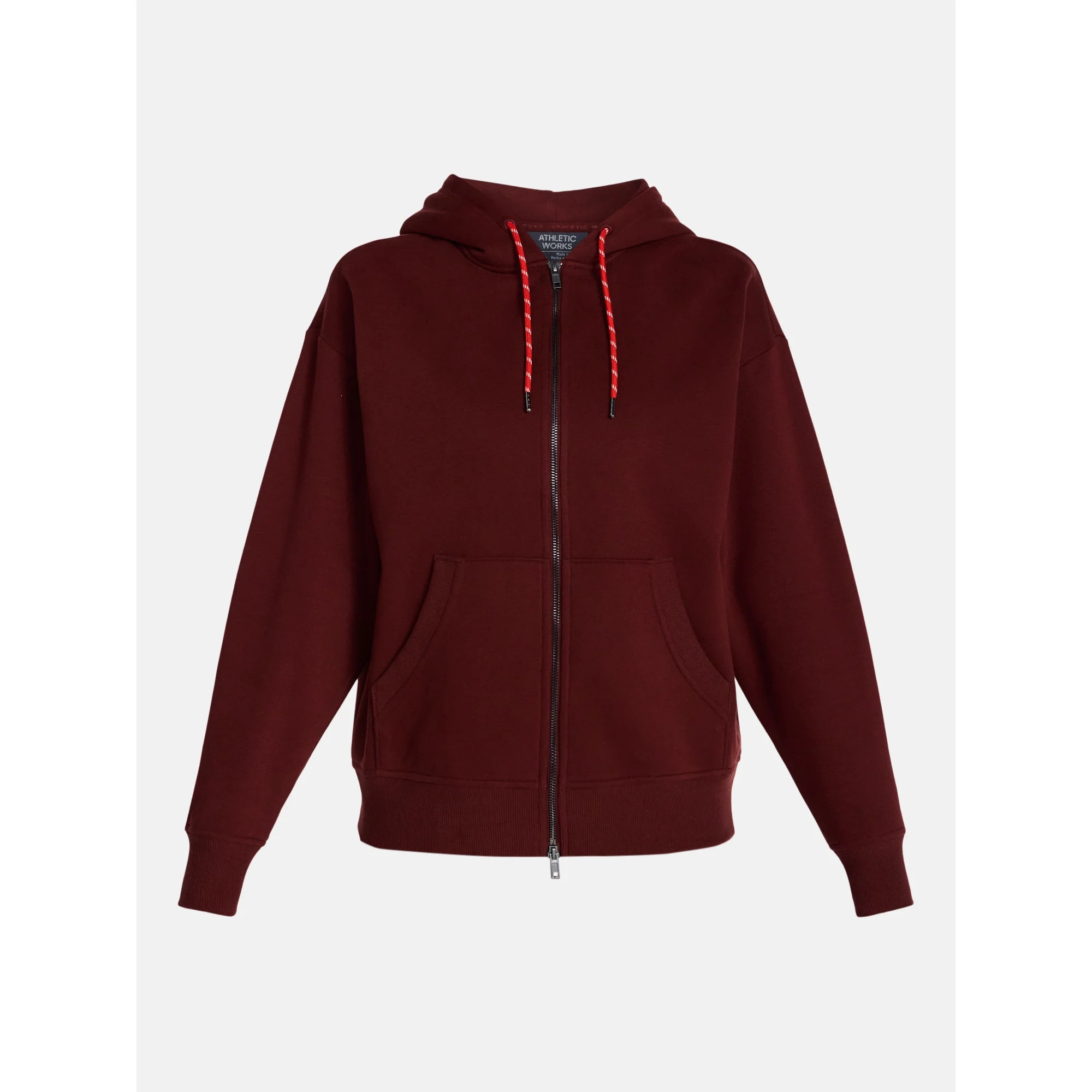 Athletic Works Women's and Women's Plus Full Zip Fleece Hoodie, Sizes XS-4X | Walmart (US)