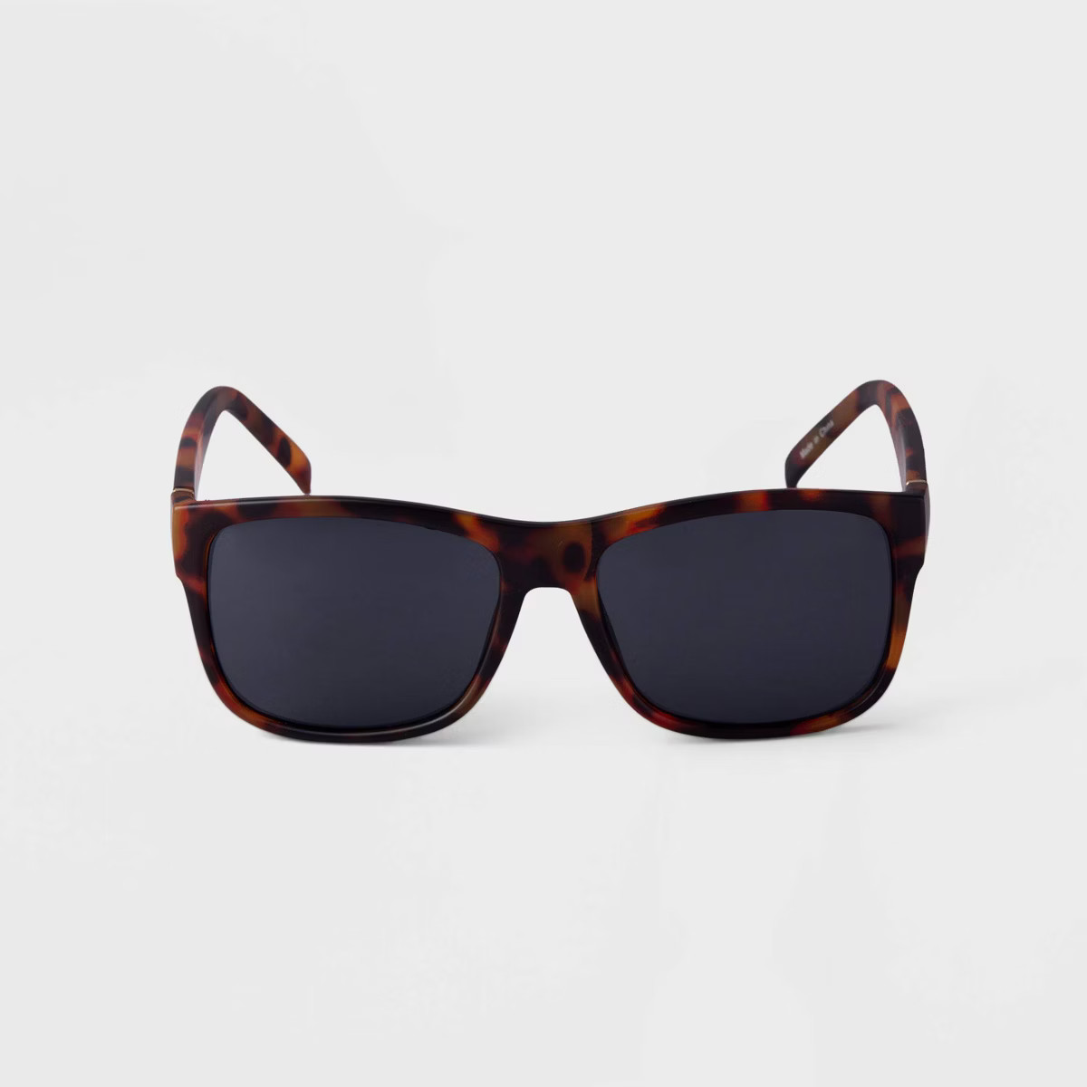 Men's Tortoise Shell Square Sunglasses - Goodfellow & Co™ Brown | Target