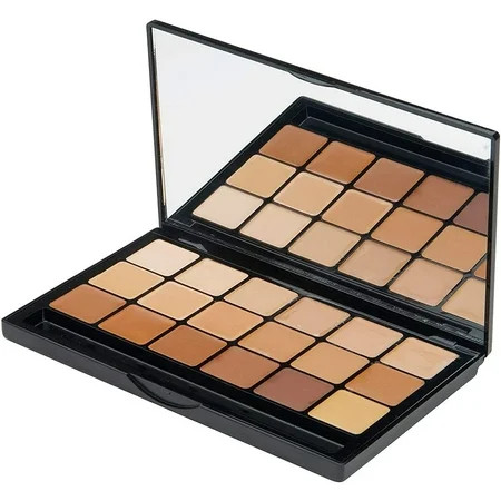 Graftobian Glamour Crème Ultra HD Foundation Super Palettes - Foundation Palette and Blending Sponge | Walmart (US)