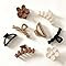 8PCS Hair Clips for Women, Flower Claw Clips for Thick Hair, Non-Slip Hair Accessories with Multi... | Amazon (US)