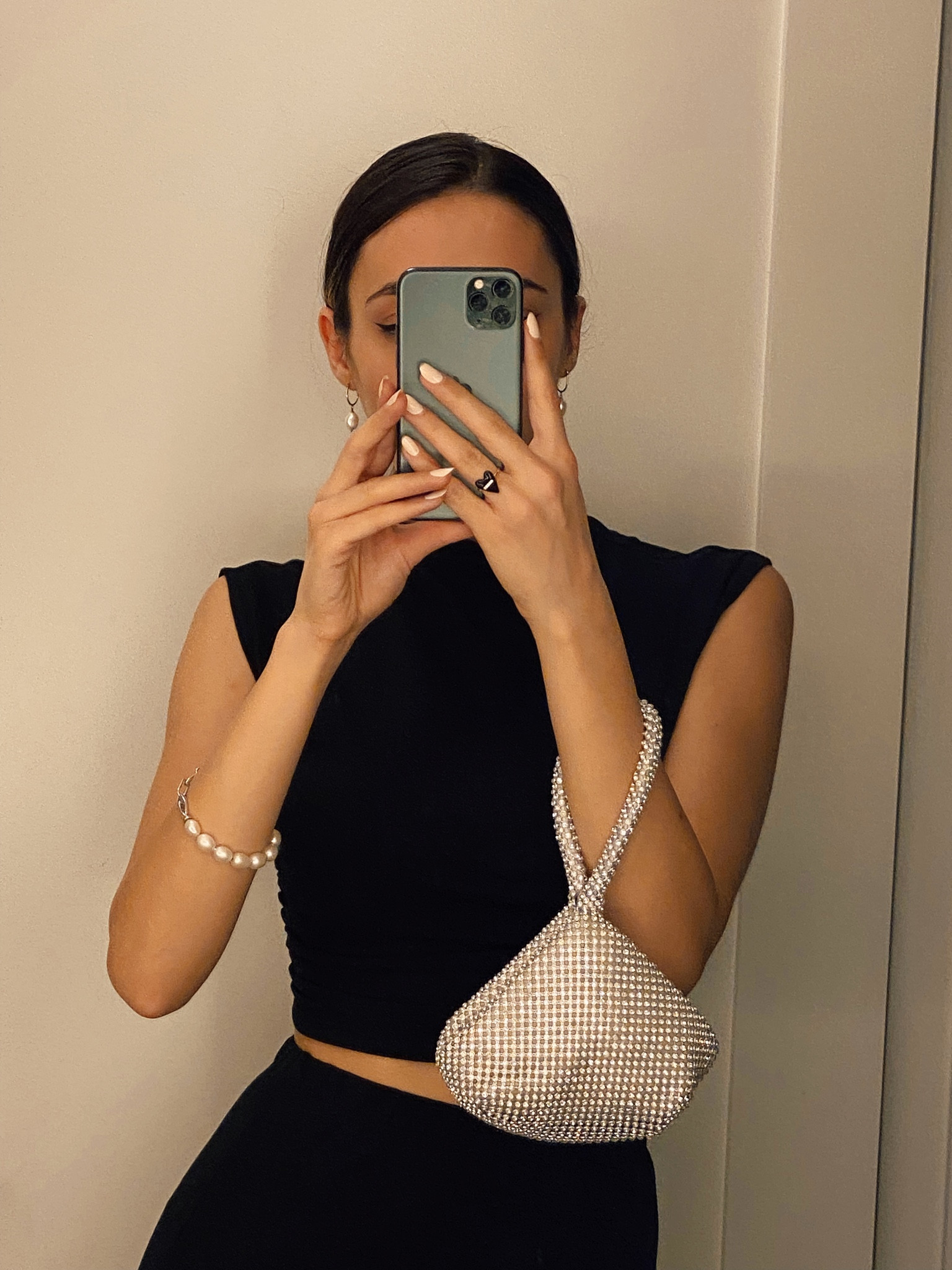 Date night 🪩🍸 

Date night outfit ideas, black dress, black top and black skirt set, Reformation dress, all black look, classy outfit, New York outfit, shiny bag, rhinestone bag, party look, party bag, pearl jewellery, pearl earrings, dinner dress, dinner party outfit, festive outfit, festive look  

#nyeoutfit #christmaspartylook #blackdress #lbd #littleblackdress #datenight #partylook #ltkeurope #ltkholiday #LTKCyberweek 

#LTKstyletip #LTKSeasonal