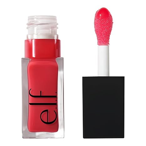 e.l.f. Glow Reviver Lip Oil, Nourishing Tinted Lip Oil For A High-shine Finish, Infused With Jojo... | Amazon (US)