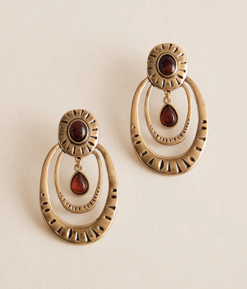 Western Stone Earring | Buckle