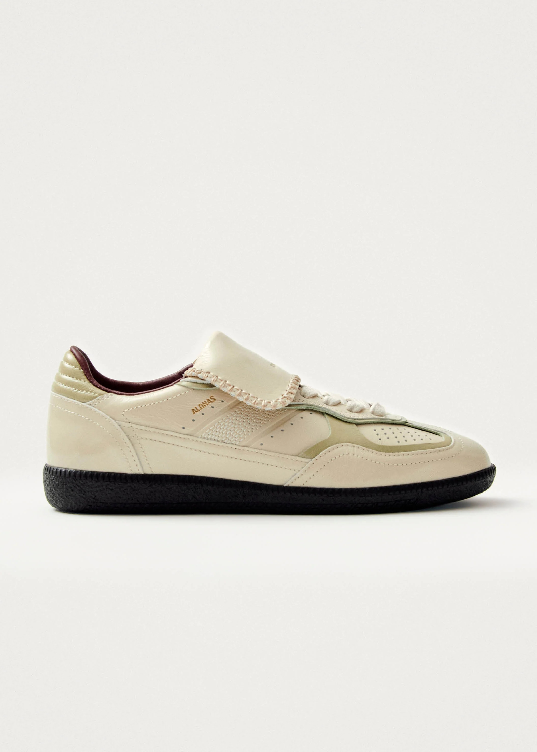 Tb.490 Club Onix Cream Leather Sneakers | Alohas US