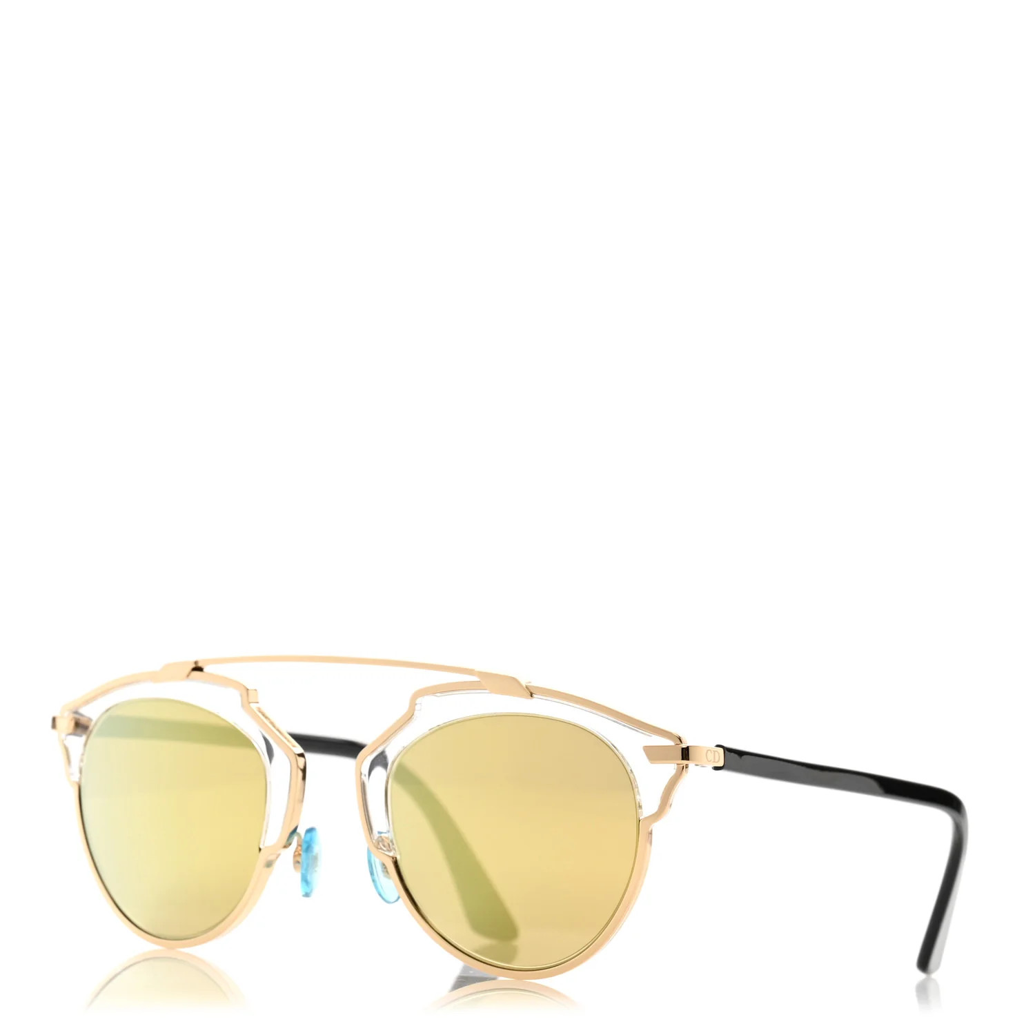 So Real Sunglasses Gold | FASHIONPHILE (US)