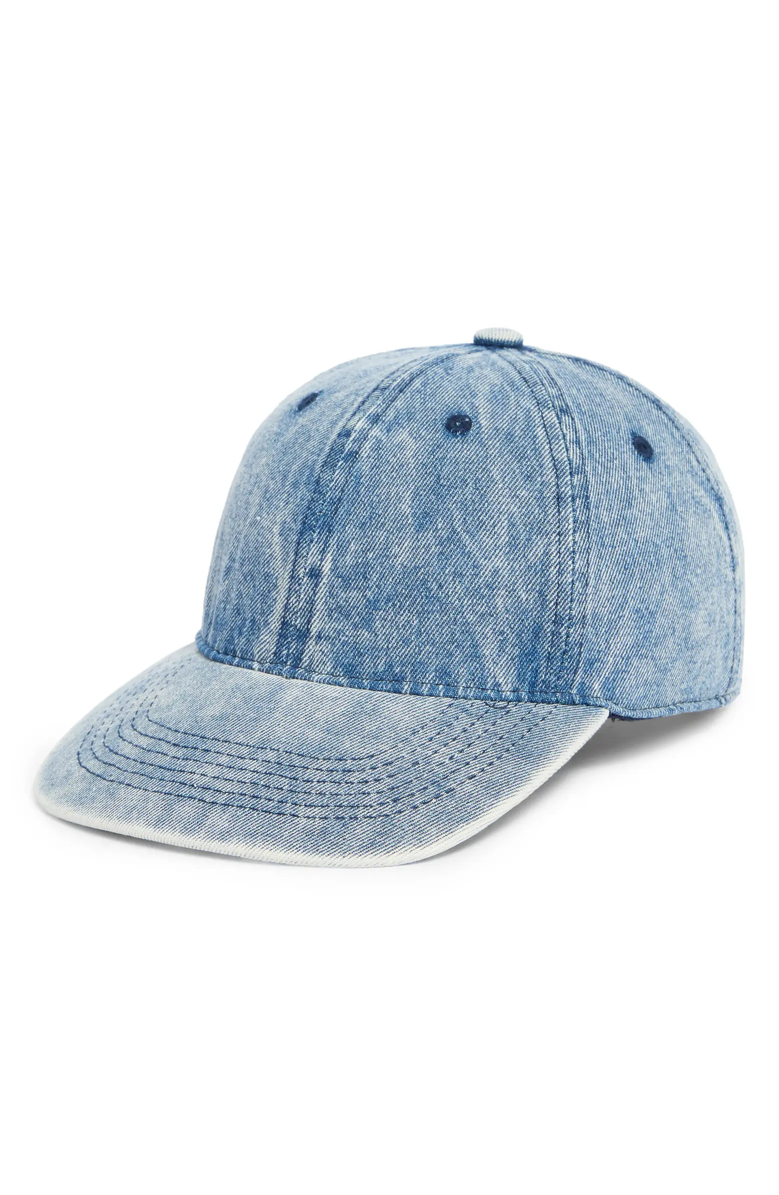 Acid Washed Denim Baseball Cap | Nordstrom Rack