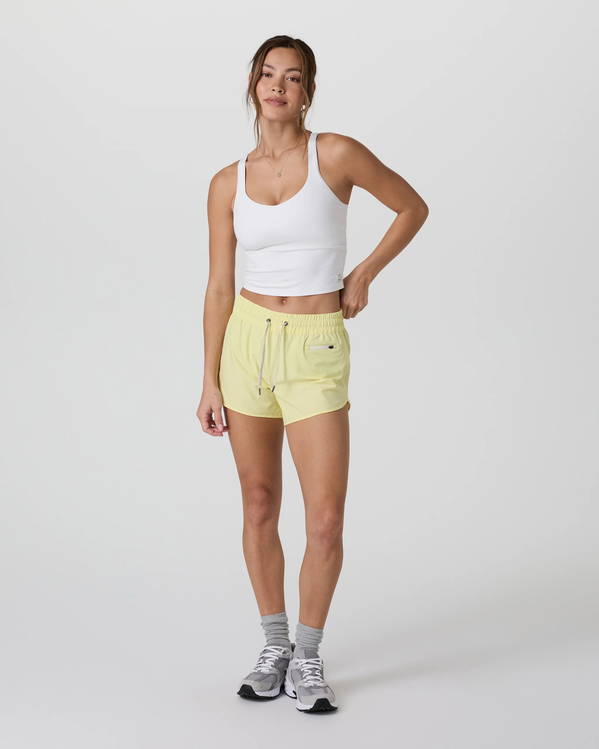 Clementine 4" Short 2.0 | Women's Black Athletic Shorts | Vuori | Vuori Clothing (US & Canada)