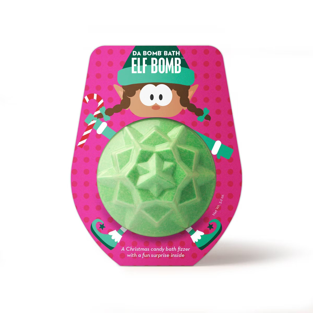 Da Bomb Bath Fizzers Elf  Girl Bath Bomb - 3.2oz | Target