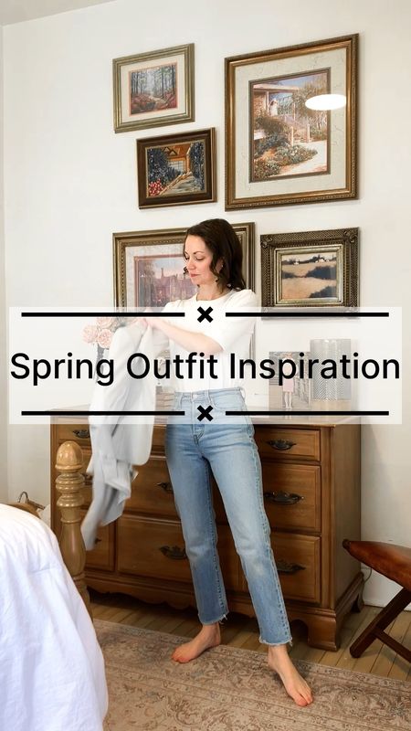 Spring outfit inspiration!
Linked similar blazers. 
Size XS Boden T-shirt. 
Size 23 Levi’s jeans. 
Size 6.5 Birdies loafers, 20% off all Birdies with code MODERNPETITEDAILY_Birdies. 
Petite outfit. Neutral outfit. Spring outfit. Business casual. Blazer outfit. 

#LTKworkwear #LTKover40 #LTKVideo