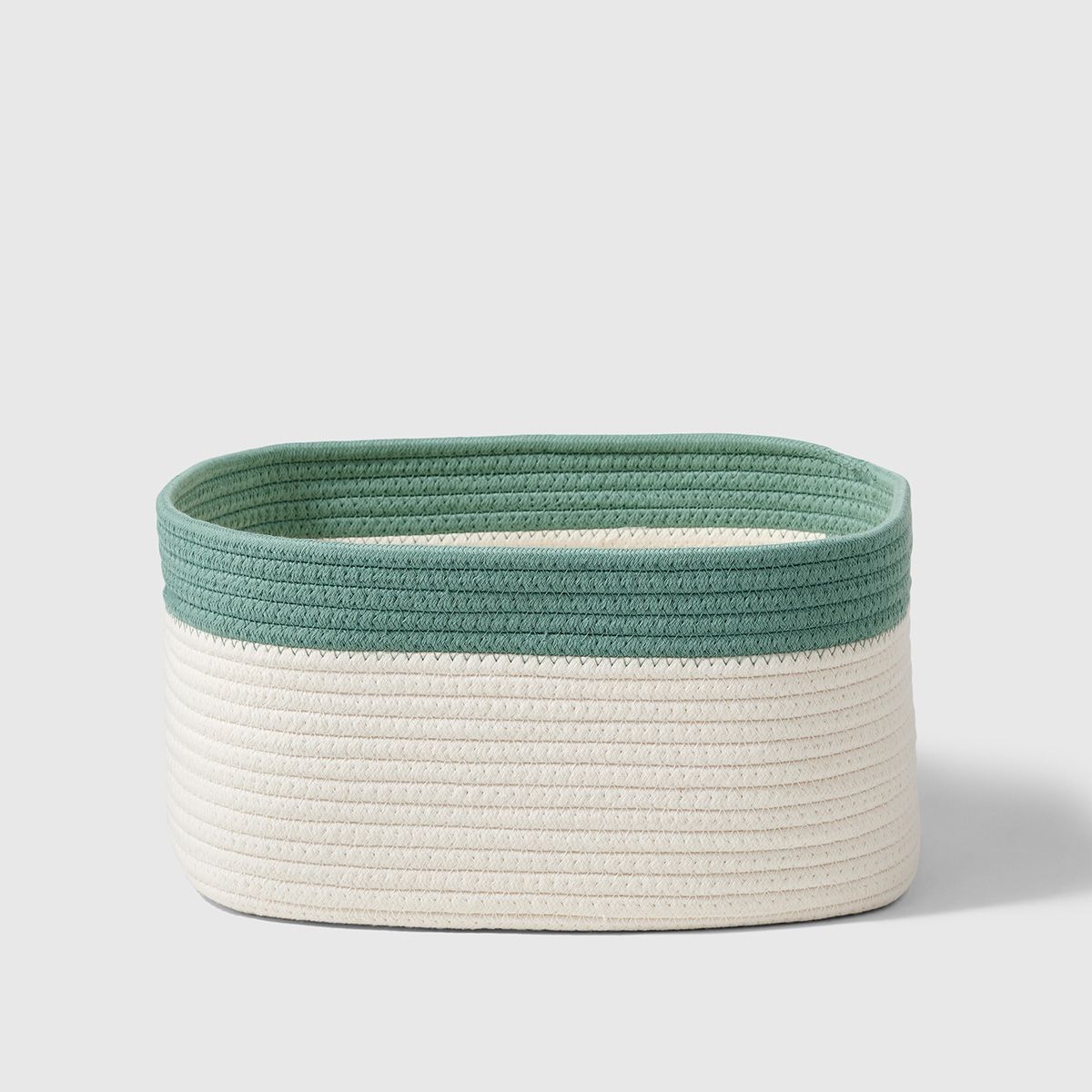 Marie Kondo Small Kawaii Cotton Rope Bin Sage Green | The Container Store