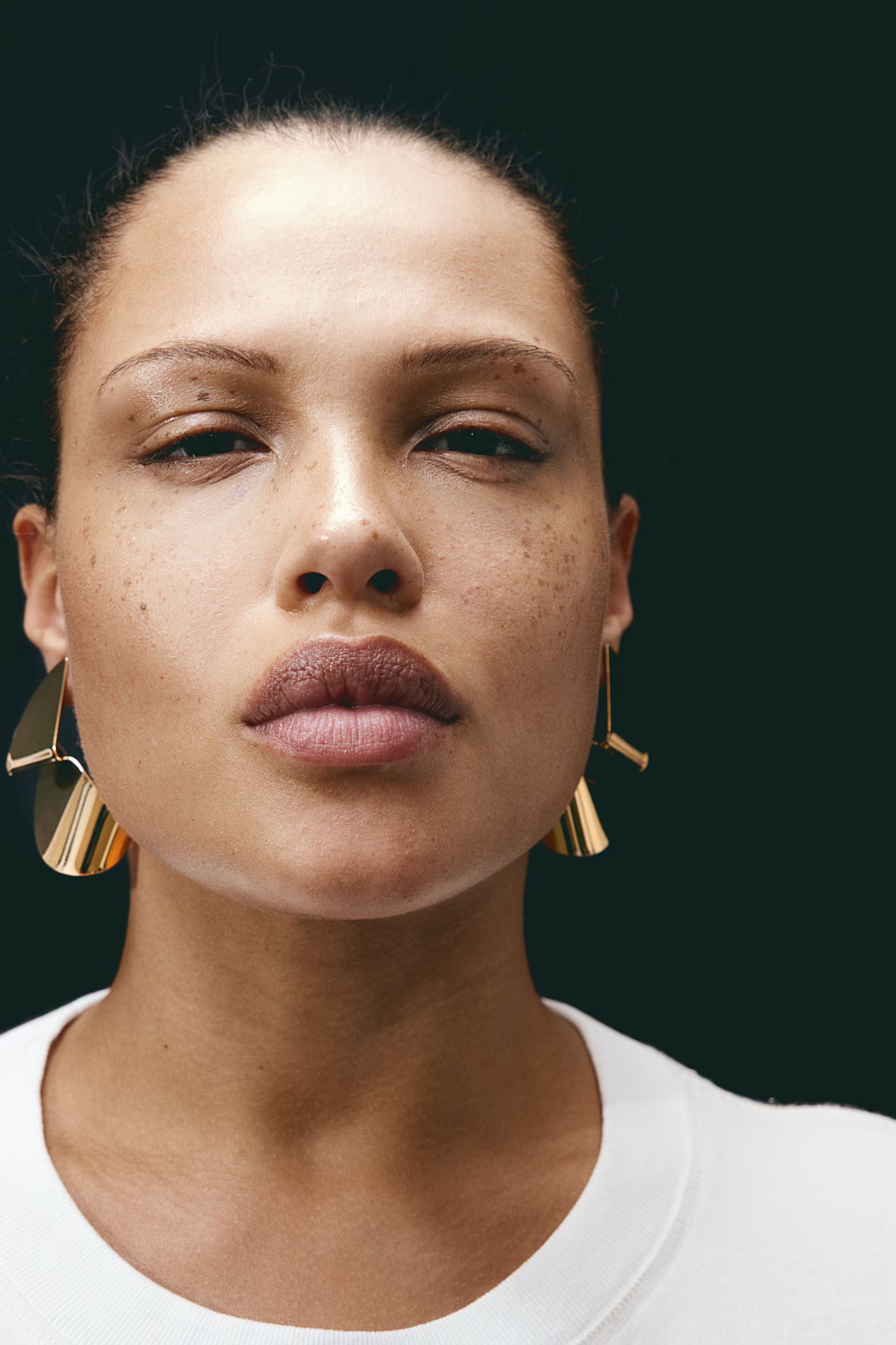 Folded Earrings - Gold-colored - Ladies | H&M US | H&M (US + CA)