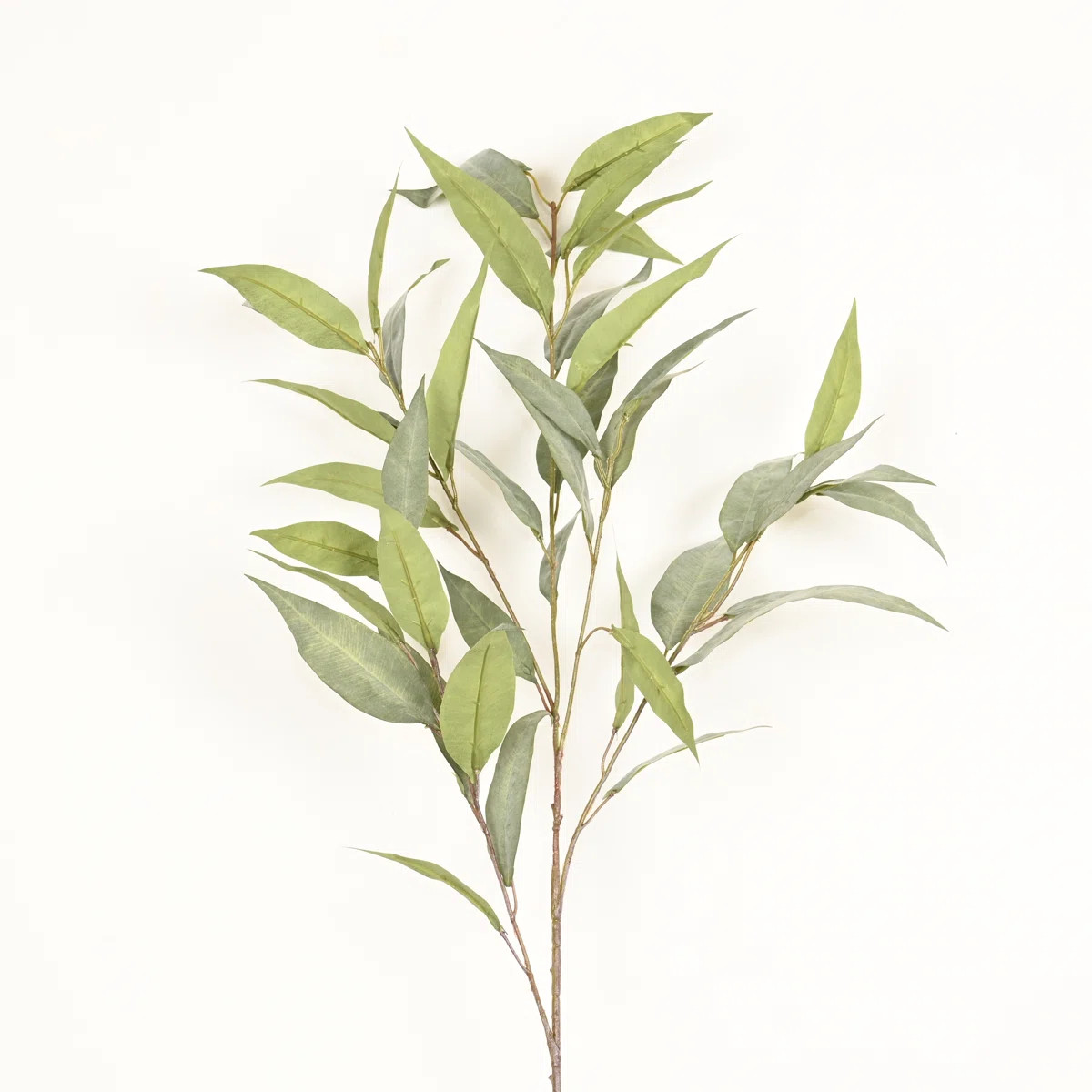 40" Artificial Willow Eucalyptus Sprays Branch For Vase Filler, Farmhouse Foliage Branch Long Ste... | Wayfair North America