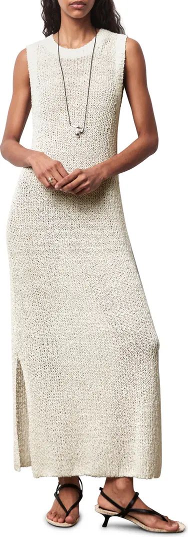 & Other Stories Silk & Cotton Sweater Dress | White Midi Dress | White Dress Midi | Nordstrom