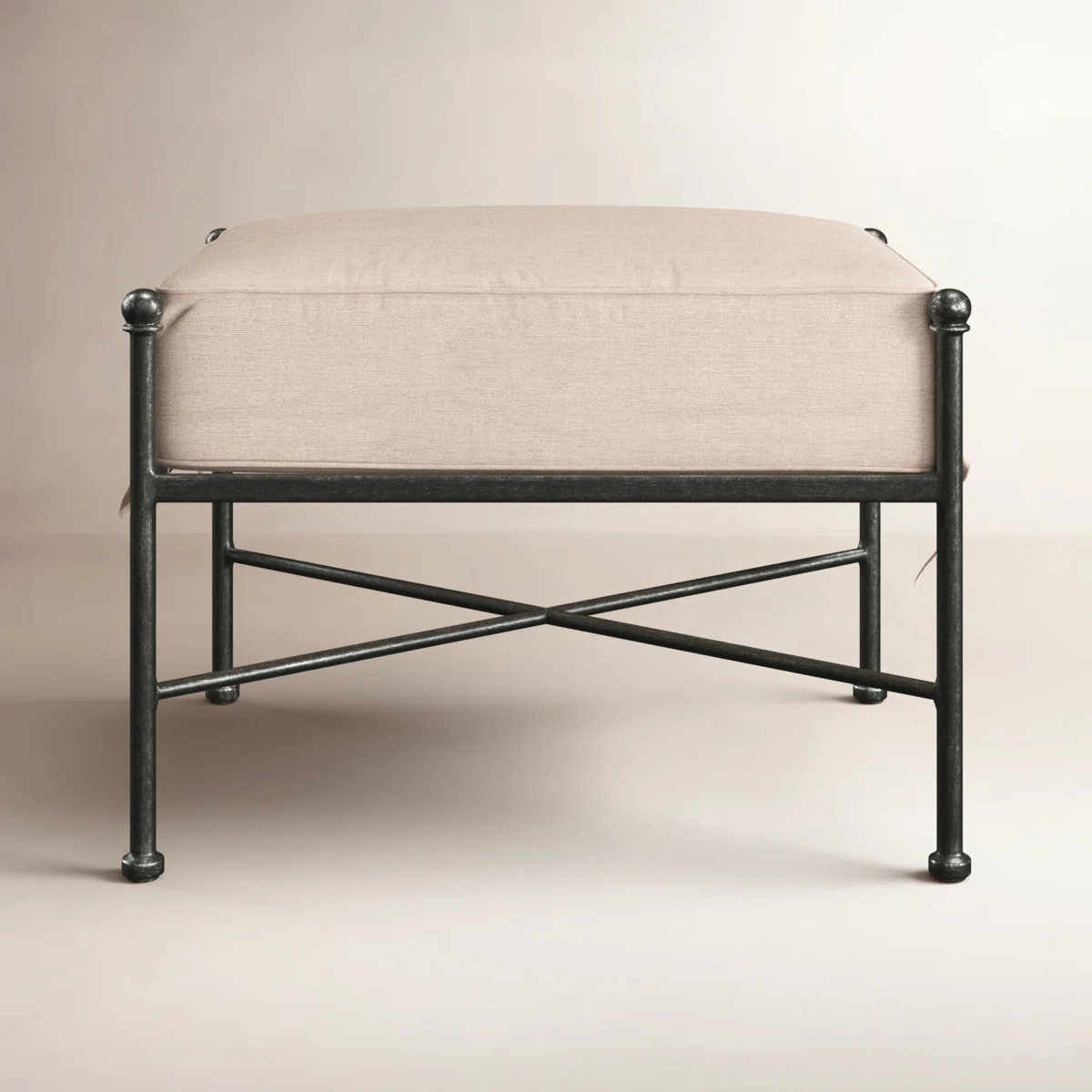 Lucier Upholstered Outdoor Ottoman | Wayfair North America