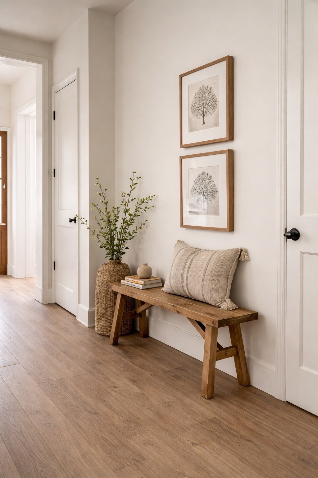 Amazon bench under $100! Perfect size for an entryway or small space  

#LTKHome #LTKSaleAlert