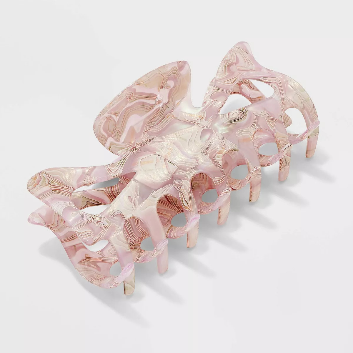 Marbled Jumbo Claw Hair Clip - A New Day™ | Target