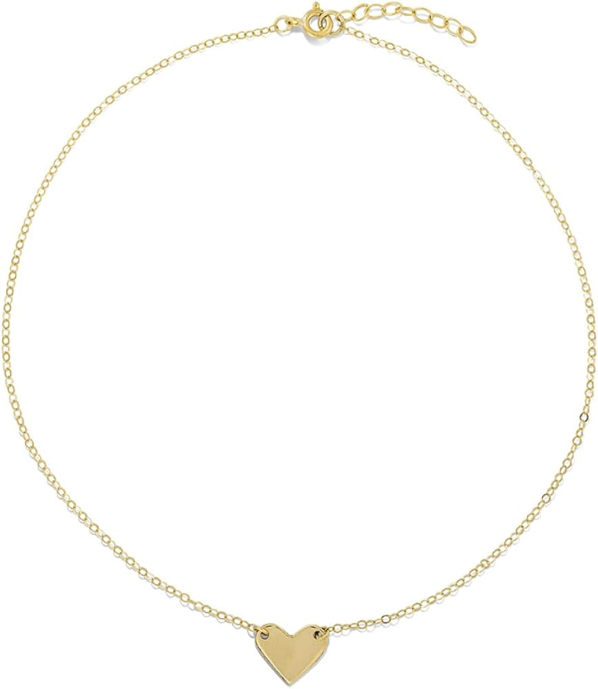 Jewelry: Heart Choker Necklace for Women – Lifetime Color Guarantee – Waterproof, Non-Tarnish... | Amazon (US)