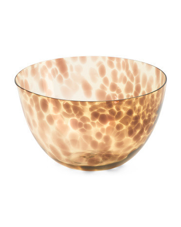 8in Leopard Print Bowl | Marshalls