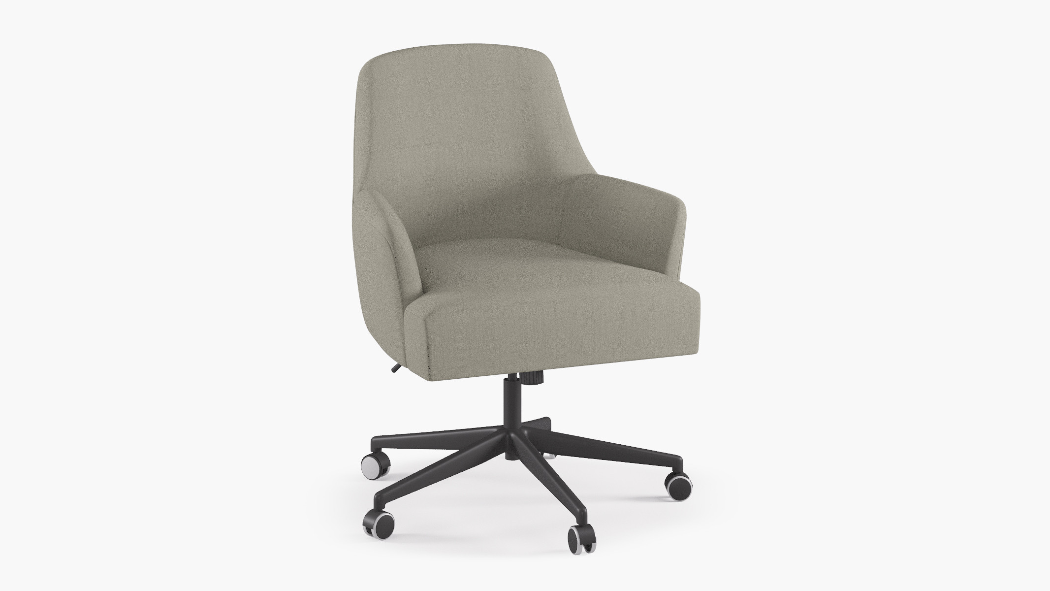 What are the dimensions of the seat between the arms? | The Inside