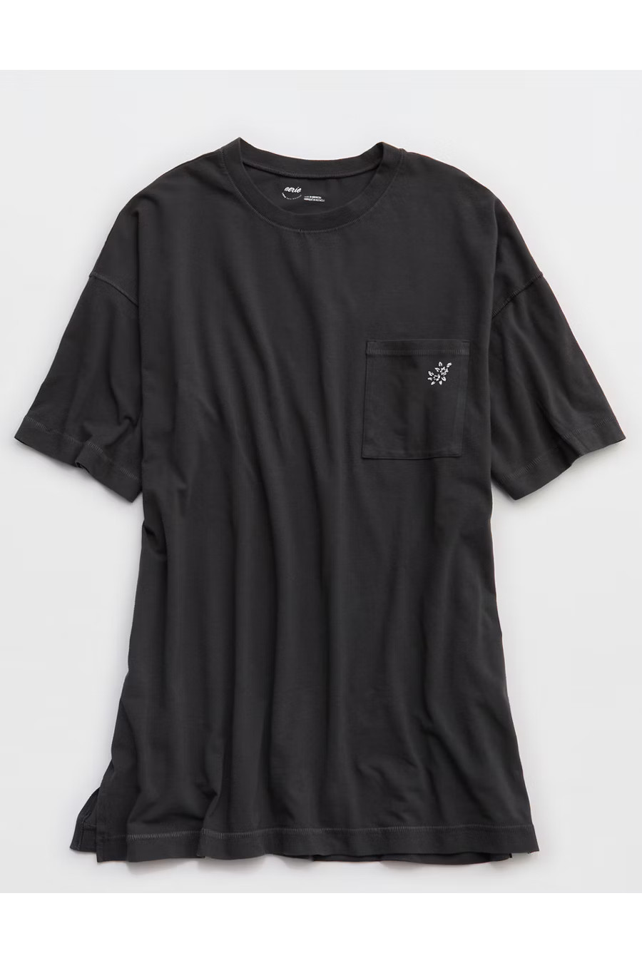 Aerie Dream Jersey Sleep T-Shirt Women's Smoked Gray XXS | American Eagle Outfitters (US & CA)