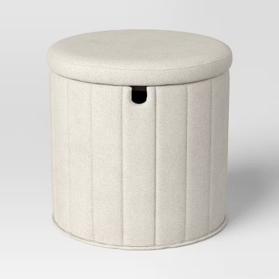 Folding Round Storage Ottoman - Room Essentials™ | Target