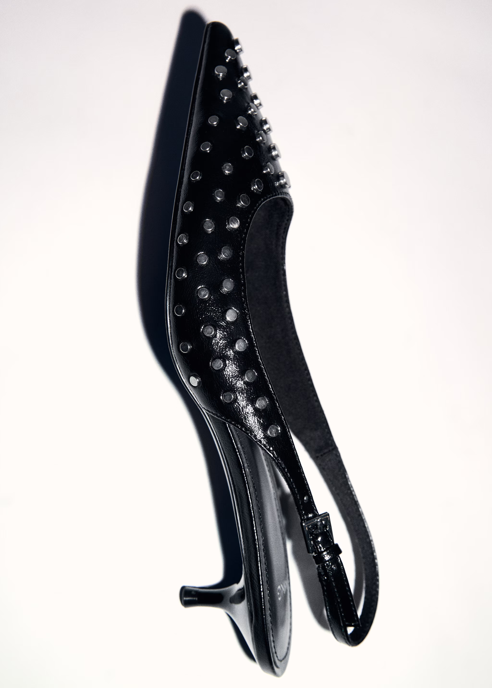 Studded slingback shoes | Mango Canada