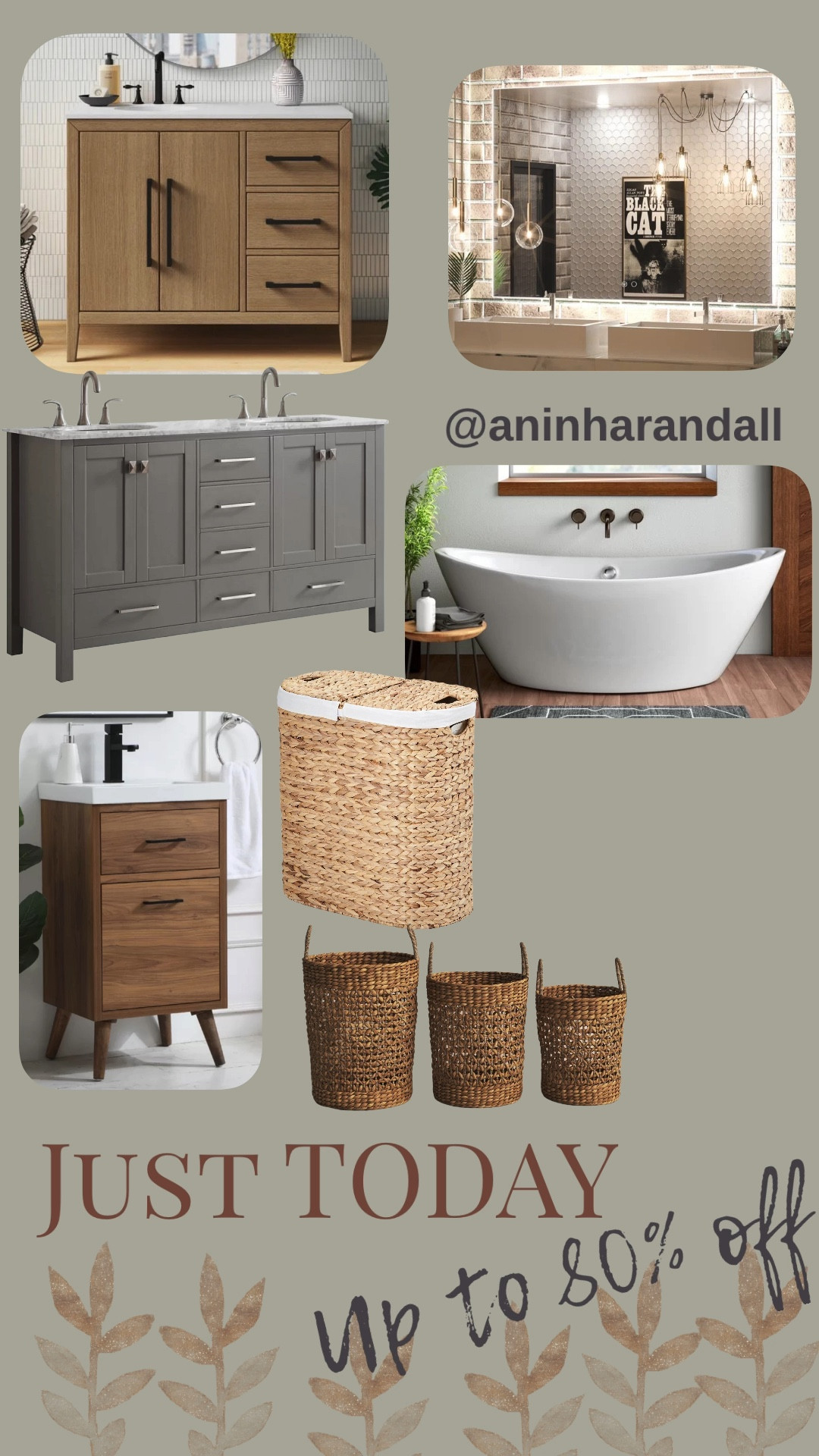 Wayfair Sale | Free-standing Single Bathroom Vanity with Vanity Top | Free-standing Double Bathroom Vanity with Marble Vanity Top | LED Backlit Frameless Lighted Bathroom Wall Mirror | Round LED Wall Mirror | Wall Mounted Single Bathroom Vanity | Free-standing Single Bathroom Vanity with Resin | Freestanding Soaking Acrylic Bathtub | Natural Laundry Hamper | Basket Set | Home Decor

#LTKhome #LTKwedding #LTKsalealert