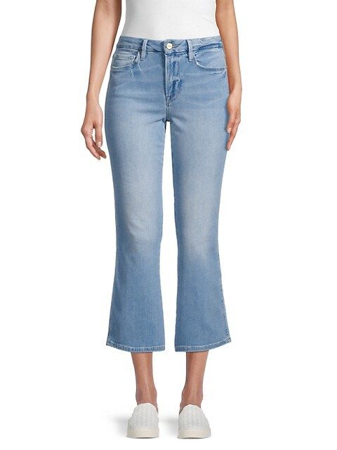 Le Crop Kick-Flare Jeans | Saks Fifth Avenue OFF 5TH
