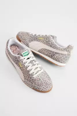PUMA Leopard Arizona Trainers - Brown Shoe UK 6 at Urban Outfitters | Urban Outfitters UK