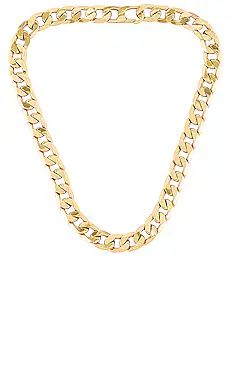 BaubleBar Large Michel Curb Chain Necklace in Gold from Revolve.com | Revolve Clothing (Global)