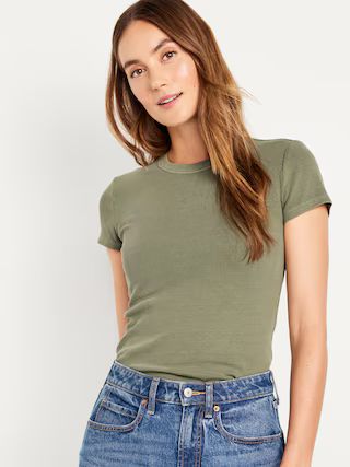 Snug Crop T-Shirt | Old Navy (US)