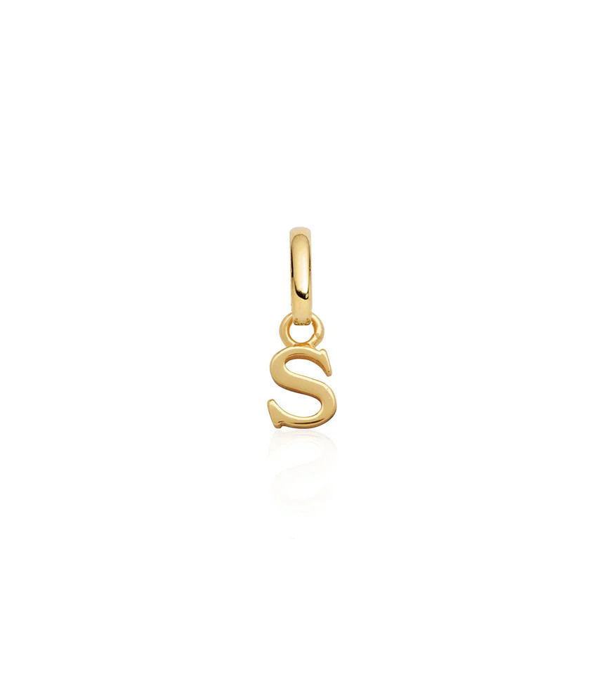 Stacey's Stories Initial Pendant (Gold) | Abbott Lyon