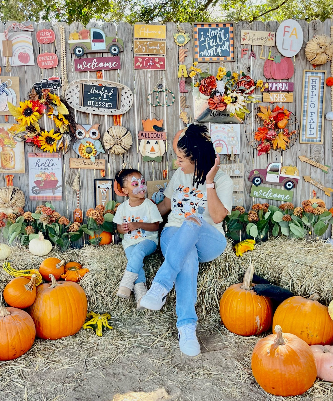 At the patch with my bestie 🎃🍂 #FamilyMatching #HalloweenMatching

#LTKFamily #LTKKids