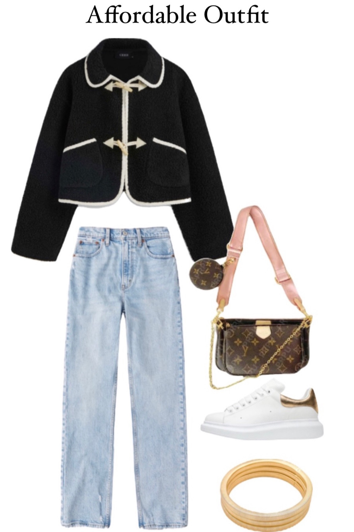 Affordable Outfit 
Top: Shop Cider “Fleece Collar duffle jacket” 

#LTKstyletip #LTKfindsunder50 #LTKfindsunder100