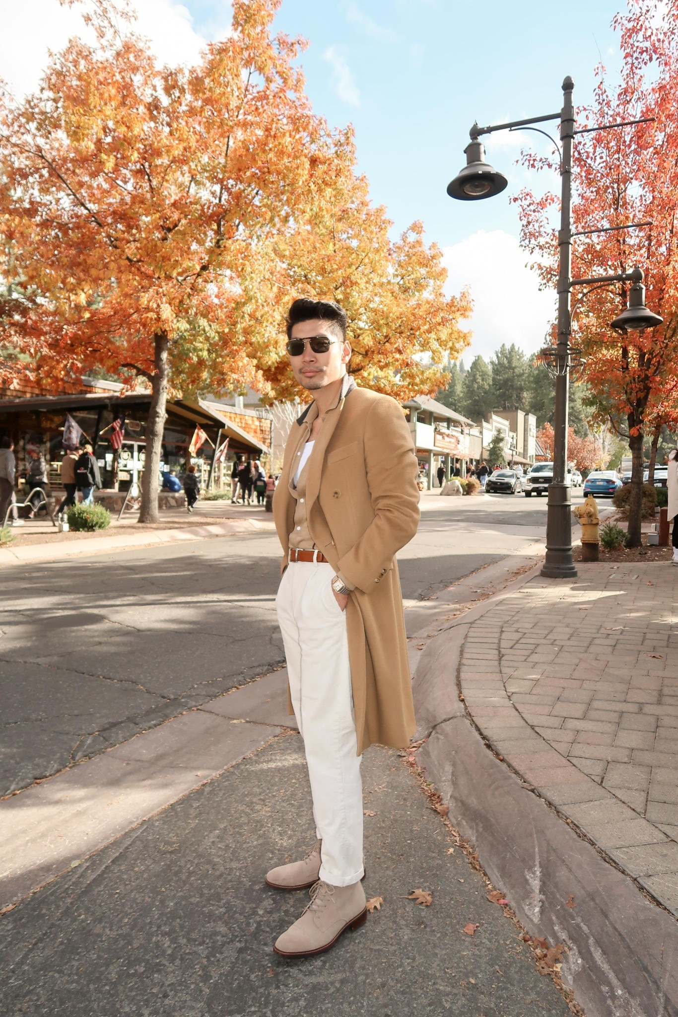 Men’s fall outfit idea 💡 tan topcoat + boots layering look

#LTKStyleTip #LTKSeasonal #LTKMens