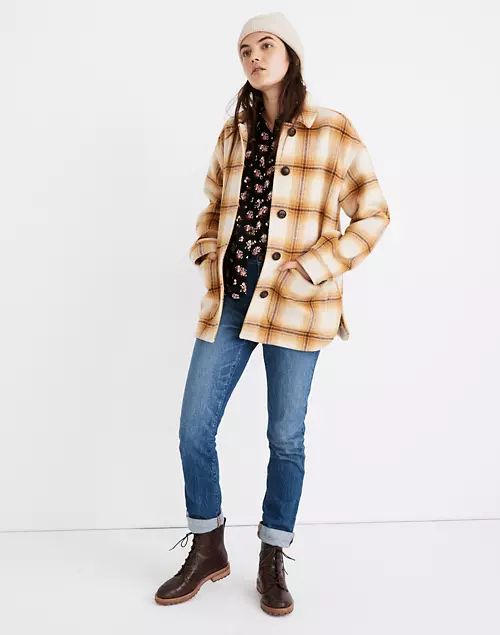 Walton Shirt-Jacket in Berean Plaid | Madewell