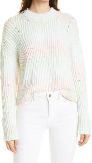 Rib Tie Dye Wool Blend Sweater | Nordstrom Rack