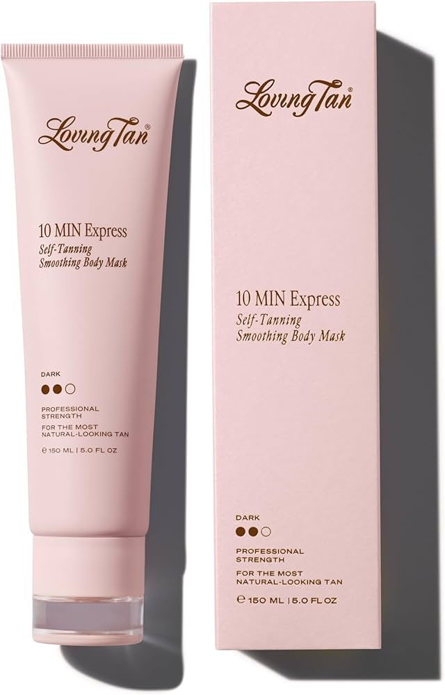 Loving Tan 10 Min Express Self Tanner Body Mask \u2013 Fast Acting & Streak-Free Smoothing Self T... | Amazon (US)