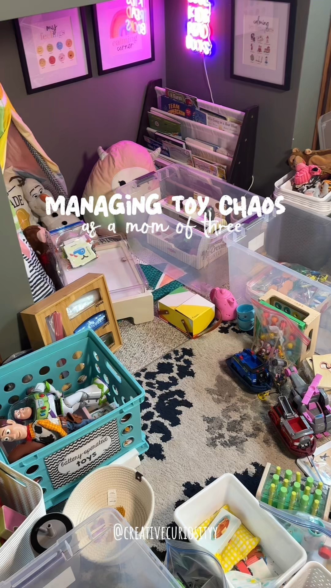 Toy decluttering and organization. How I manage the chaos as a mom of three 

#LTKKids #LTKHome #LTKFamily