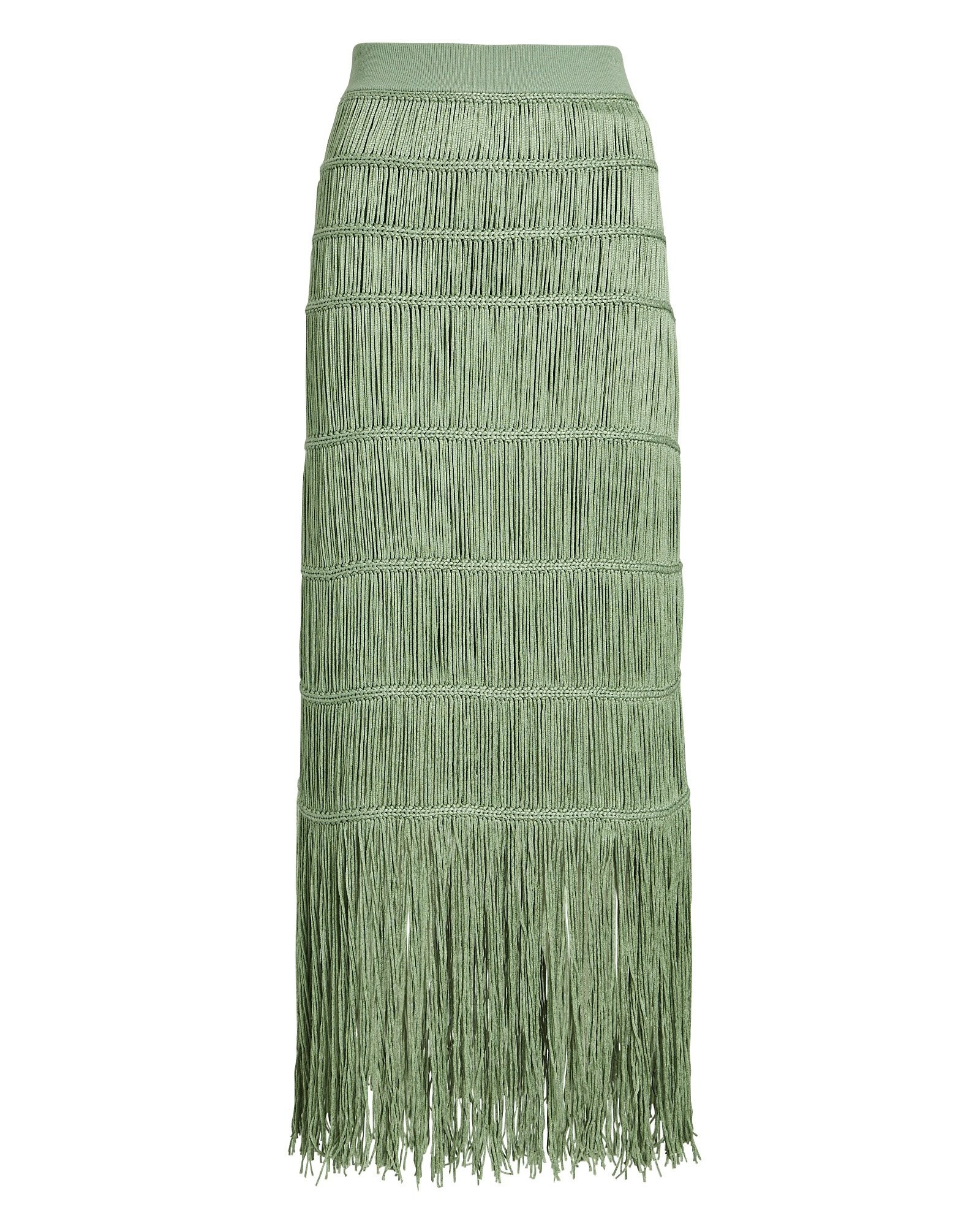 Cordelia Macramé Midi Skirt | INTERMIX