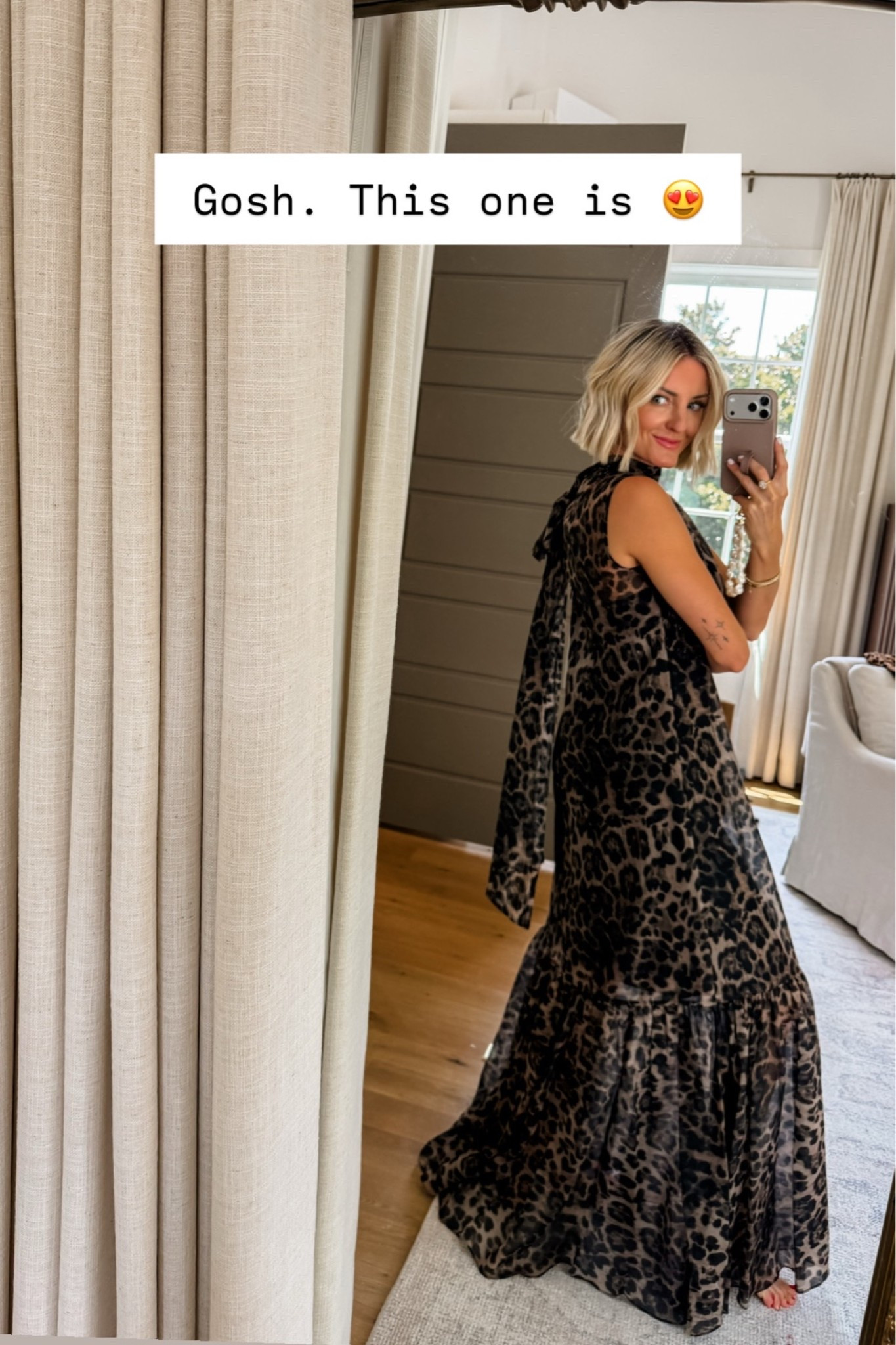 Obsessed with the print & silhouette of this dress! Wearing a 0 

Loverly Grey, event dress, fall event

#LTKSeasonal