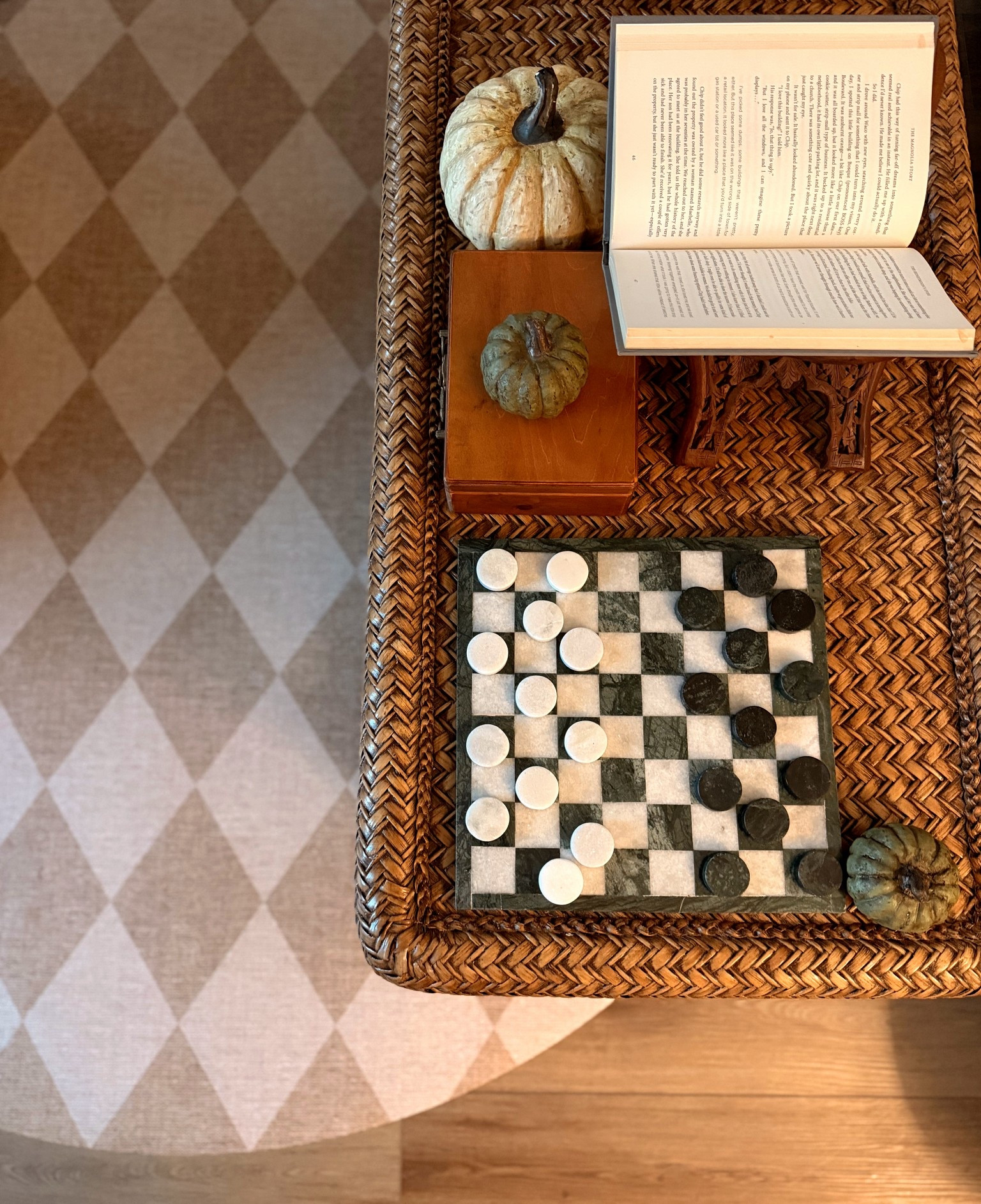 Adore my sweet marble checkers set. 🤎

#LTKHome