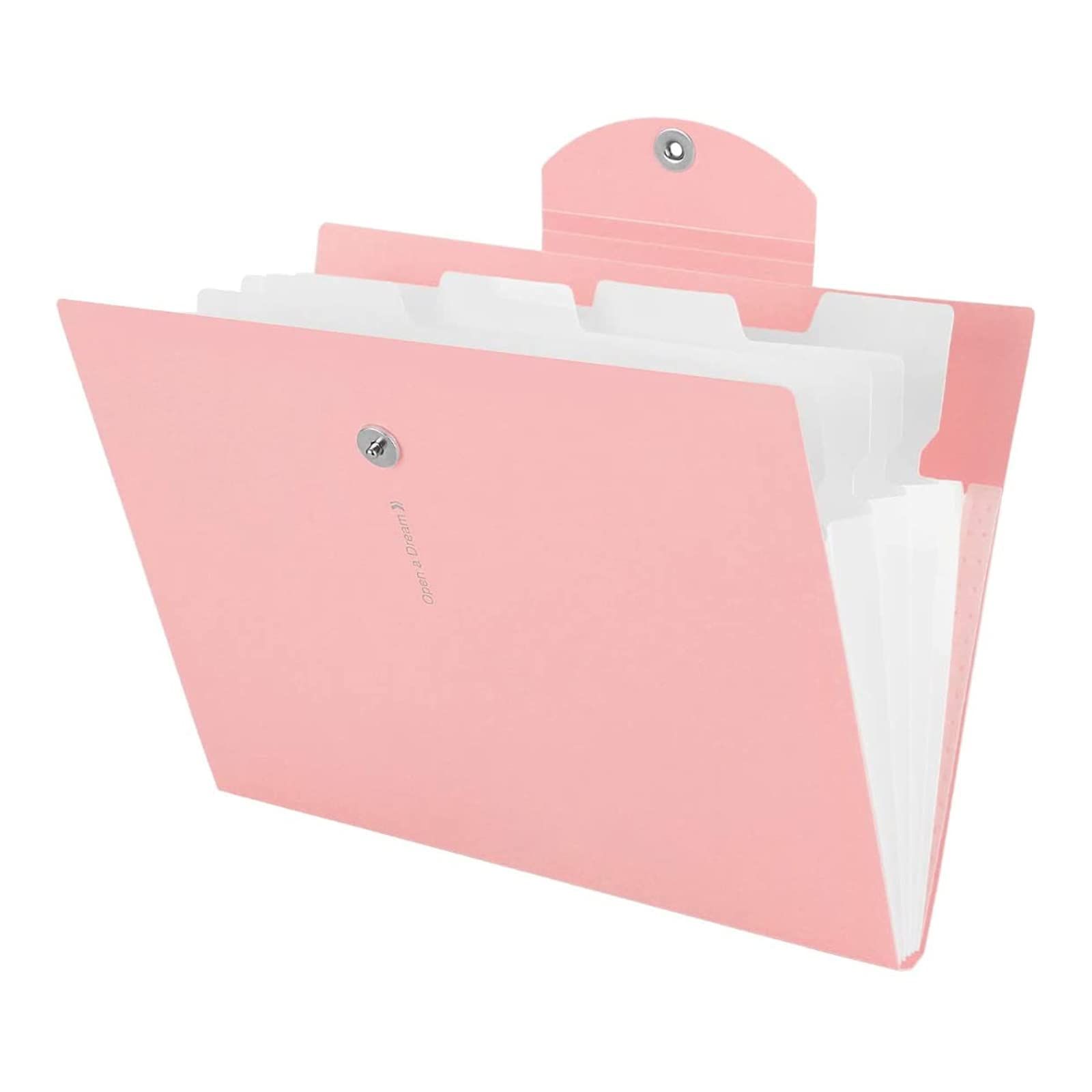 Expanding File Folder, Magnetic File Folders 5 Fockets Accordion File Folder Document Organizer Fold | Amazon (US)