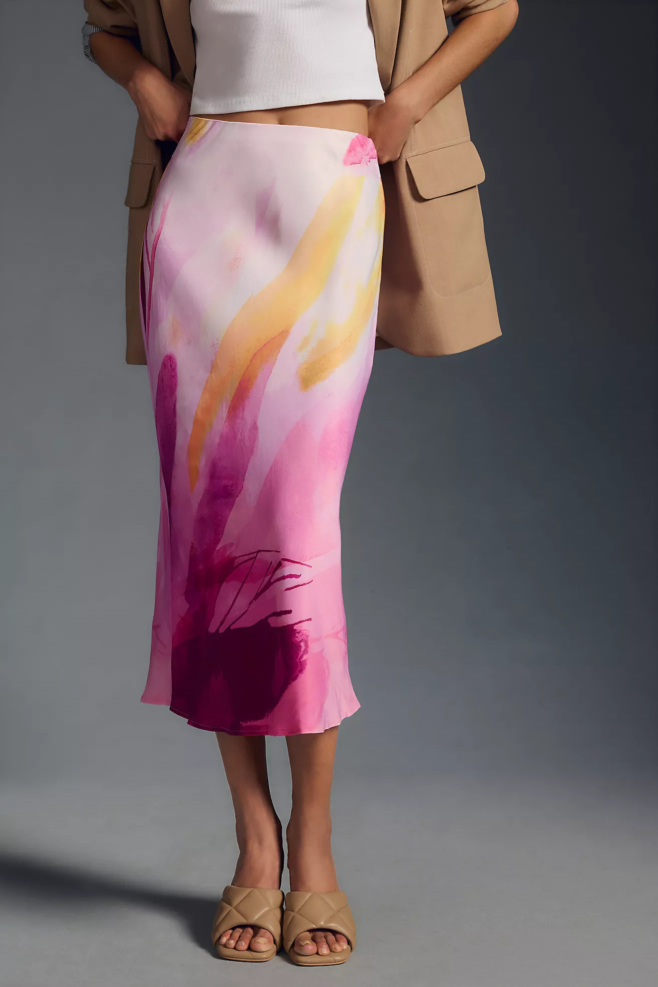 The Elyse Slip Skirt | Anthropologie (US)